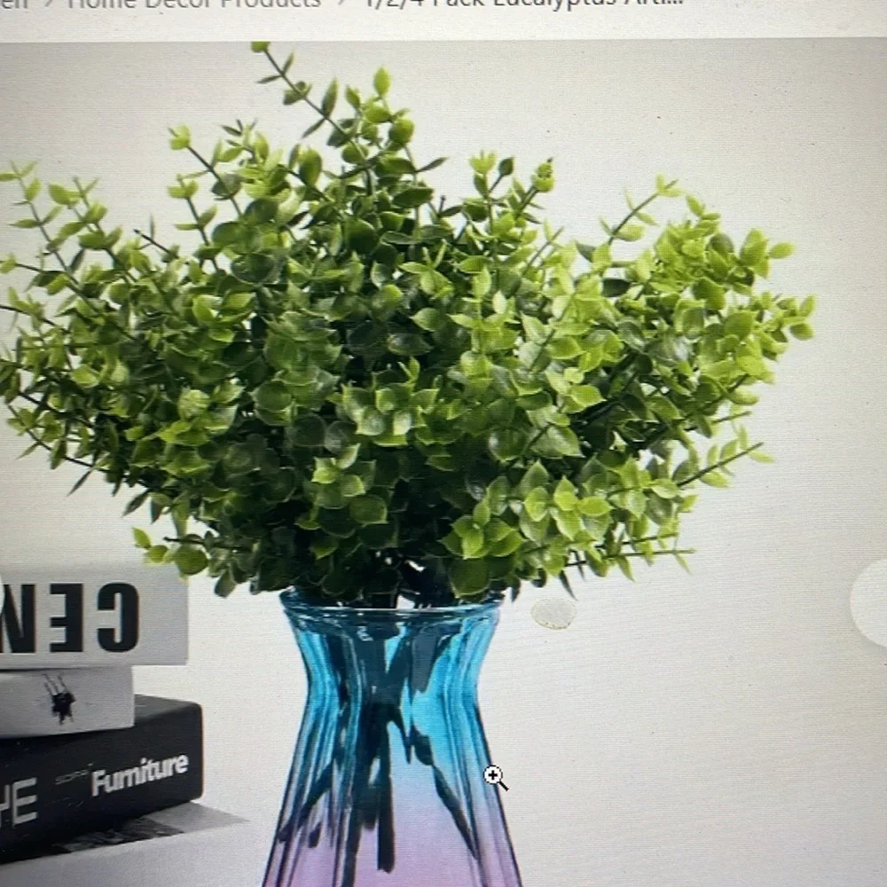 2 Artificial Boxwood plants